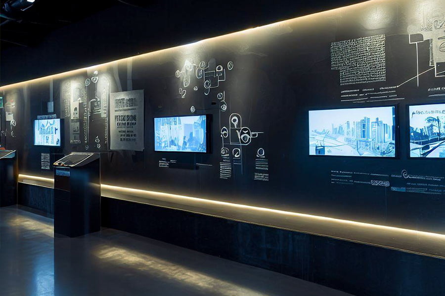 展廳設(shè)計(jì)，展廳設(shè)計(jì)效果圖，九來九往展廳設(shè)計(jì)公司