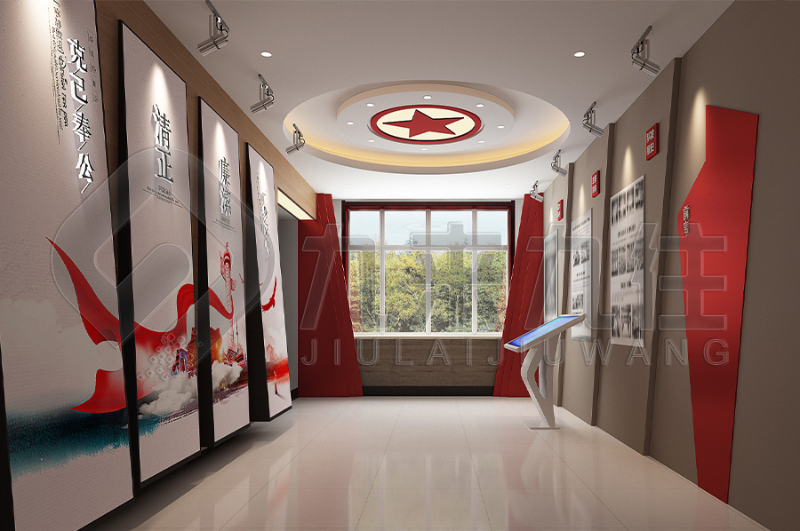 廉政教育基地展廳設(shè)計(jì)，多媒體展廳設(shè)備方案